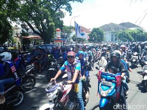 Aremania Konvoi Sambut Arema FC, Simak Rekayasa Lalin Kota Malang! Aremania Konvoi Sambut Arema FC, Simak Rekayasa Lalin Kota Malang!
