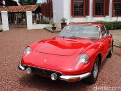 10 Mobil Klasik Ferrari di Gedung Arsip Nasional Milik Orang RI