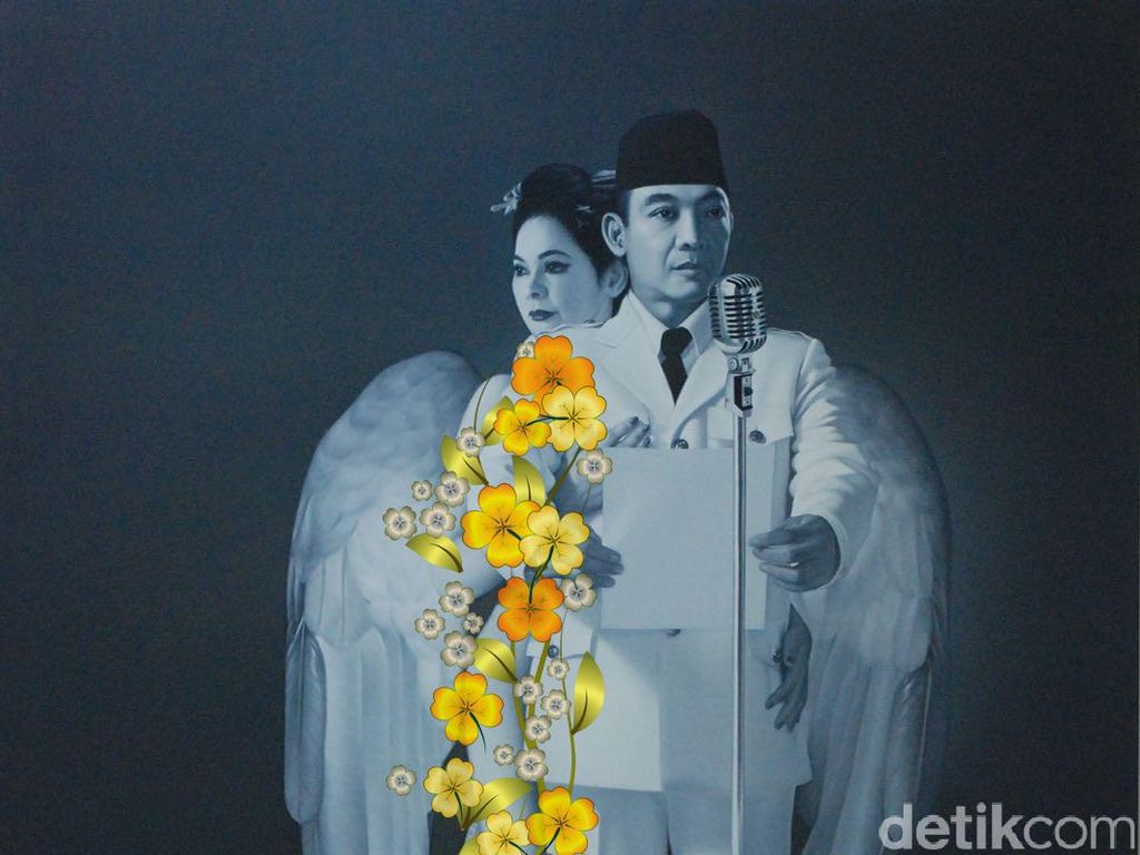 Harga Lukisan Under My Umbrella Sukarno Terjual Hingga Rp 350 Juta