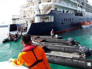 Cerita Basarnas Naik ke Kapal yang Merusak Karang Raja Ampat