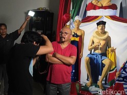 Dewi Sukarno dan Cerita Malaikat Penuntun di Lukisan Bung Karno