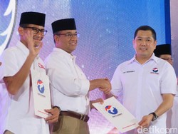 Perindo Deklarasi Dukung Anies-Sandi, Prabowo dan Lulung Hadir