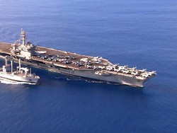 Kapal Induk AS Bertenaga Nuklir Tiba di Korsel Untuk Latihan Militer