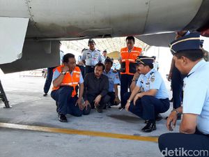 Tinjau Lokasi Insiden F-16, KSAU Siap Penuhi Kebutuhan Penerbang