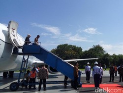 Tiba di Malang, Jokowi ke Ponpes Al-Hikam Jenguk Hasyim Muzadi