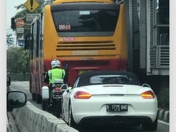 Polda Metro: Mobil Pribadi Tidak Boleh Masuk Busway