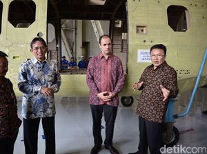Komponen Helikopter H225 Made in Bandung Dikirim ke Airbus