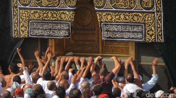Foto-foto Perjuangan Meraih Kabah di Masjidil Haram