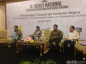 Menag hingga Kapolri Bicara Kebebasan Beragama di Kongres Komnas HAM