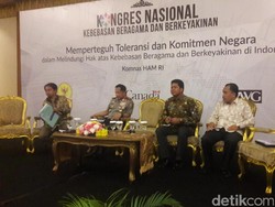 Menag hingga Kapolri Bicara Kebebasan Beragama di Kongres Komnas HAM