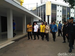 Ical dan Novanto Rapat soal Evaluasi Pilkada di Kantor Golkar