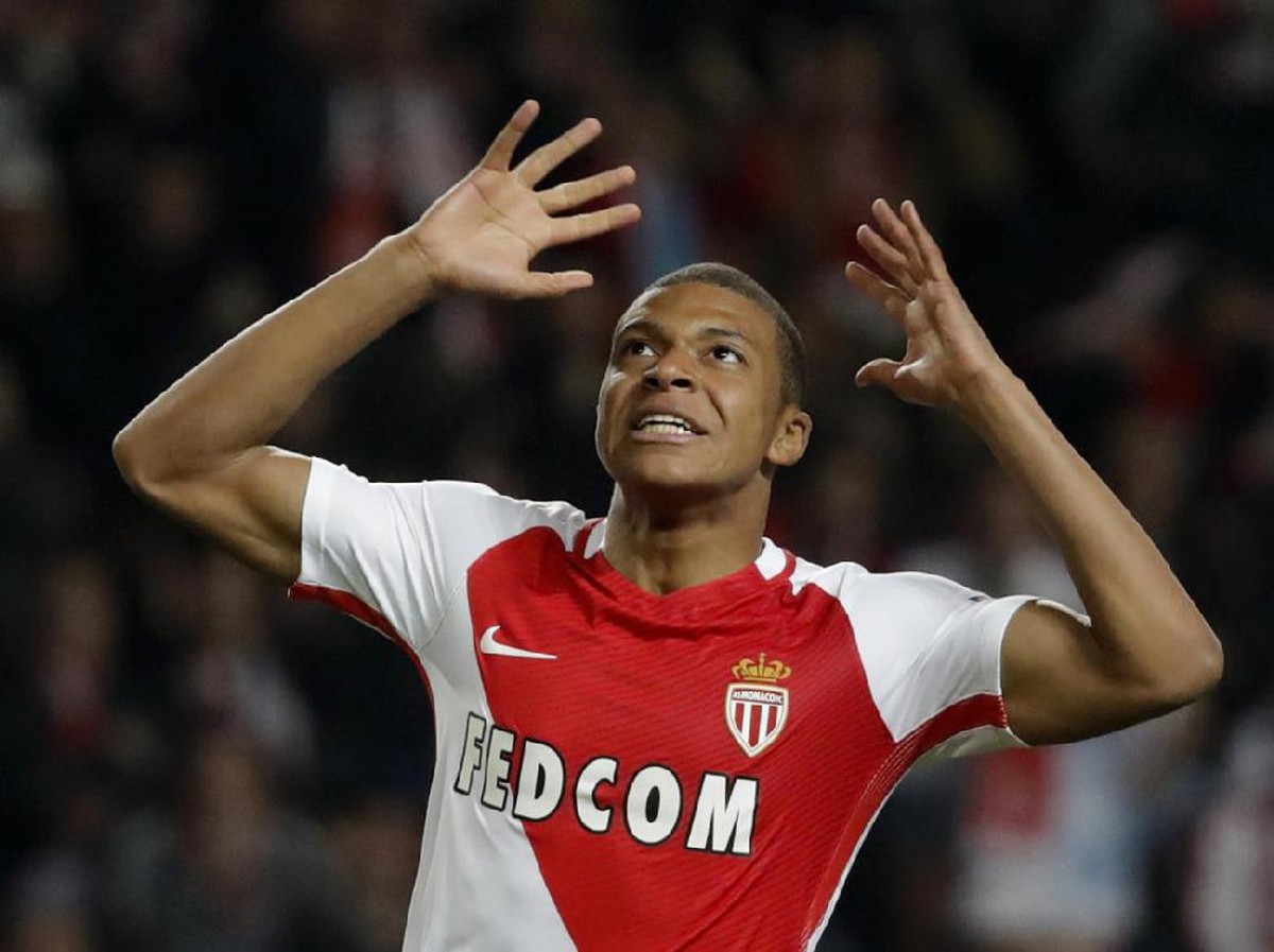 Pemain AS Monaco, Kylian Mbappe. (Foto: Reuters / Eric Gaillard Livepic)