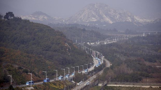 Wilayah dekat DMZ di Panmunjom.