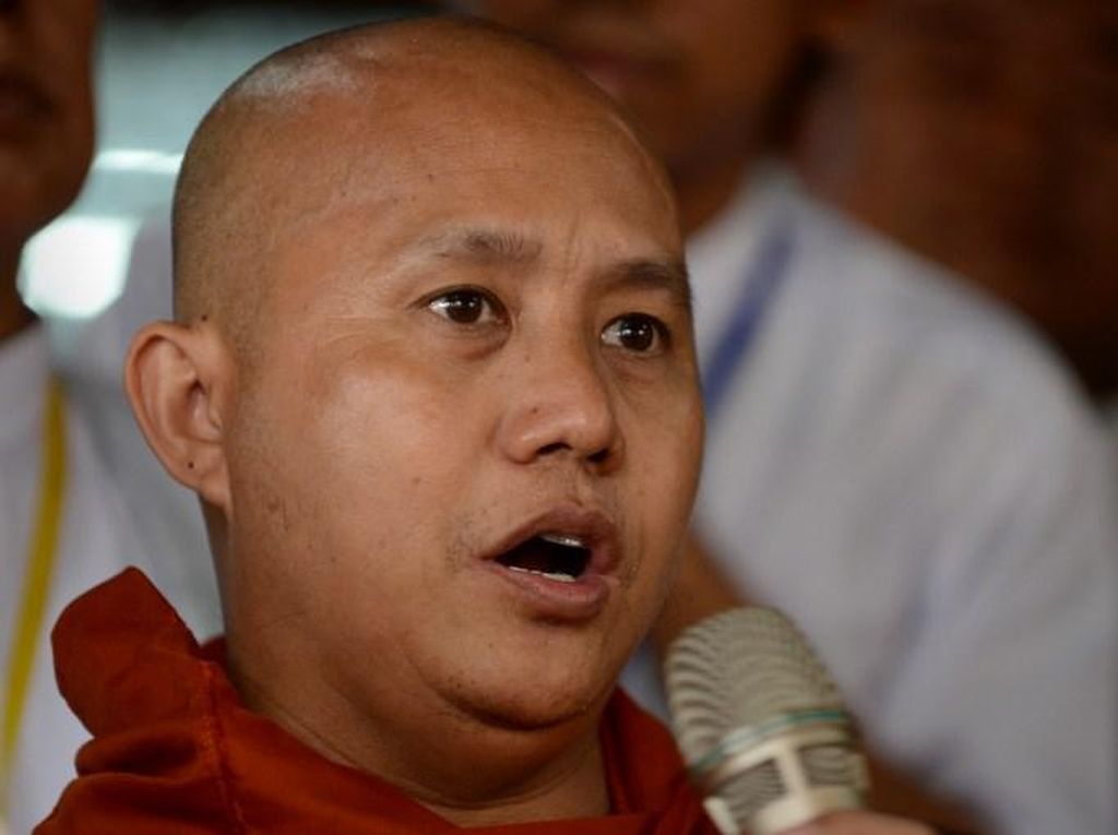 Junta Myanmar Bebaskan Biksu Anti-Muslim Ashin Wirathu Junta Myanmar Bebaskan Biksu Anti-Muslim Ashin Wirathu
