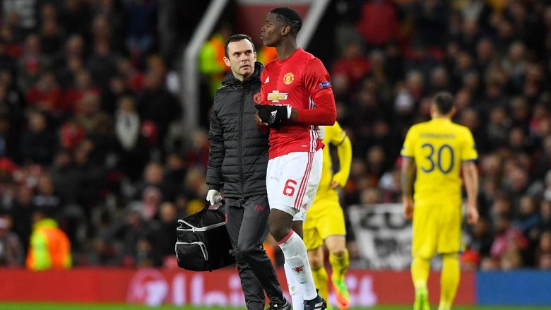 Cedera Pogba dan Blind Warnai Kelolosan Setan Merah Cedera Pogba dan Blind Warnai Kelolosan Setan Merah