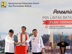 95 Km Jalan Akses ke Perbatasan di Kalimantan Ini Diperlebar