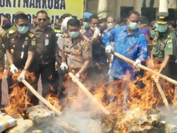 Sabu dan Ganja Senilai Rp 24 Miliar Dimusnahkan Polda Jabar