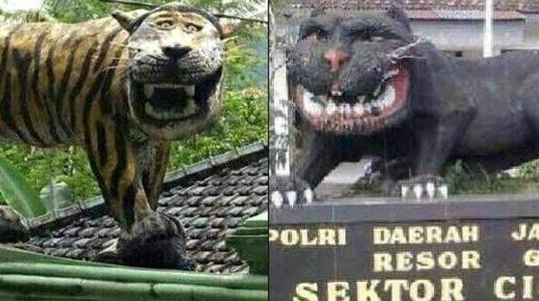 Terbaru 30 Gambar Macan  Lucu  Gokil