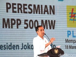 Diresmikan Jokowi, 8 Pembangkit Listrik Rp 8 T Ini Rampung 6 Bulan