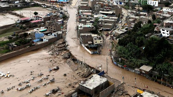 Begini Penampakan Banjir di Peru dari Ketinggian