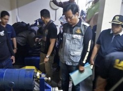 Polisi Olah TKP Lift Jatuh di Blok M Square