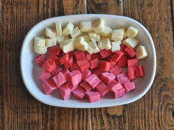 Cantiknya String Cheese Warna-warni Rasa Strawberry hingga Fruit Punch!