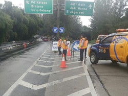 Kembali Direndam Banjir, Terowongan Tol Cikunir Ditutup