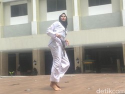 Hijabers Juara Taekwondo Eksis di Audisi Sunsilk Hijab Hunt Yogyakarta
