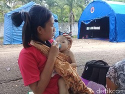 Bayi yang Alami Jantung Bocor di Pengungsian Dibawa ke RSCM