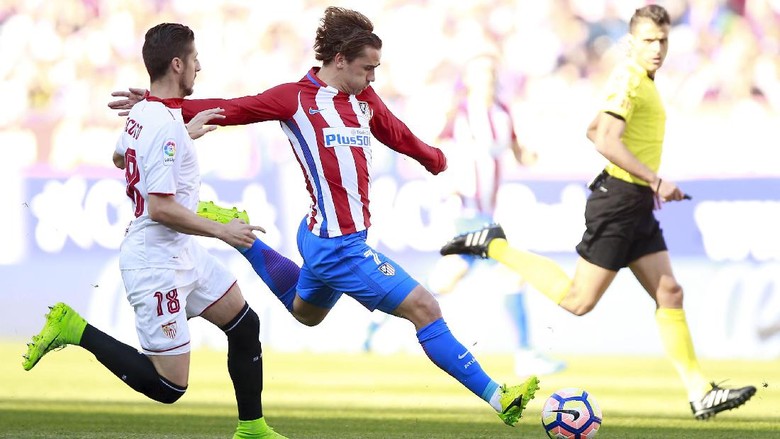 Atletico Kalahkan Sevilla 3-1 Atletico Kalahkan Sevilla 3-1