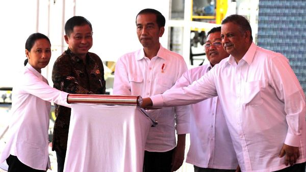 Jokowi Resmikan 8 Pembangkit Listrik