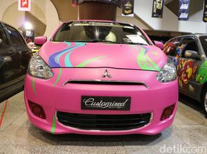 Mirage Pink Penuh Gambar Kartun, Wujud Cinta untuk Sang Istri