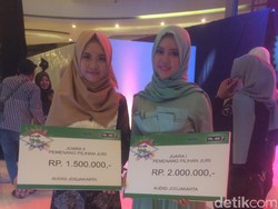 Top 3 Peserta Audisi Sunsilk Hijab Hunt Yogyakarta dapat Hadiah Jutaan Rupiah
