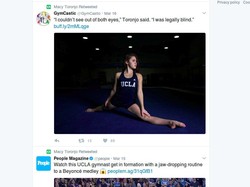 Meski Berpenyakit Langka, Atlet Ini Juarai Kompetisi Senam Lantai