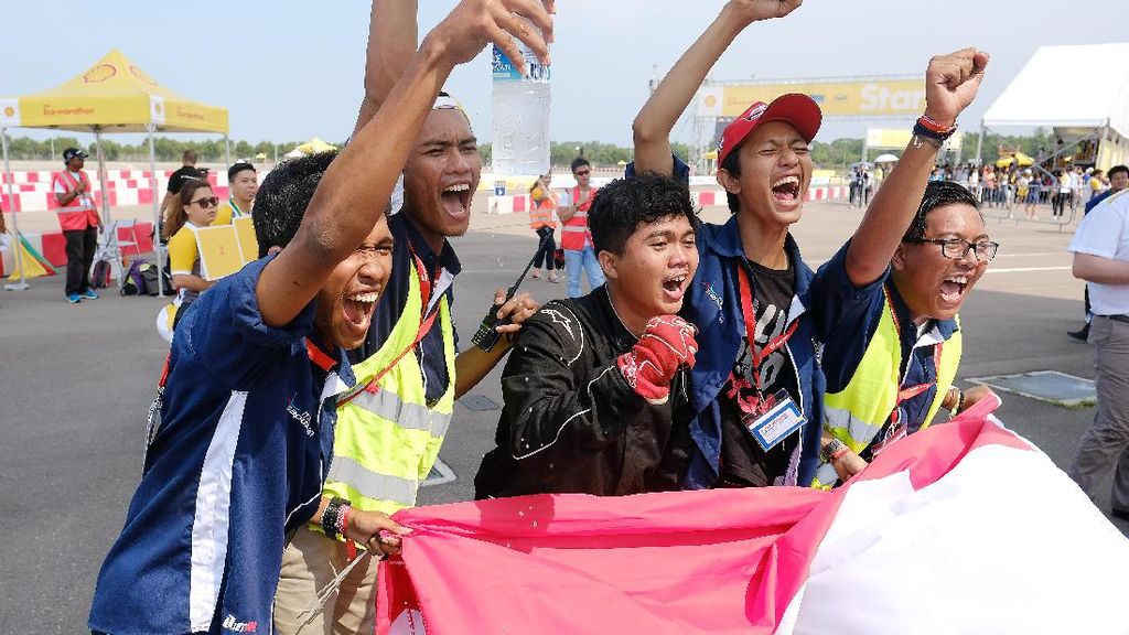 Mahasiswa Indonesia Berjaya di Shell Eco-marathon