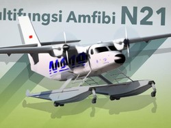 Mengintip Kecanggihan Pesawat N219 Amfibi Buatan PTDI