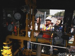 PGN Pasok Gas ke Pabrik Sari Roti di Semarang
