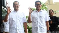 Ditemani Anies, Sandiaga Laporkan LHKPN