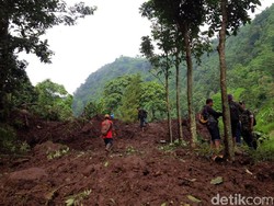 Longsor di Jalur Air Terjun Madakaripura Sebabkan 2 Desa Terisolir
