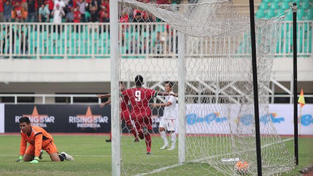 Indonesia Kalah 1-3 dari Myanmar di Laga Debut Milla