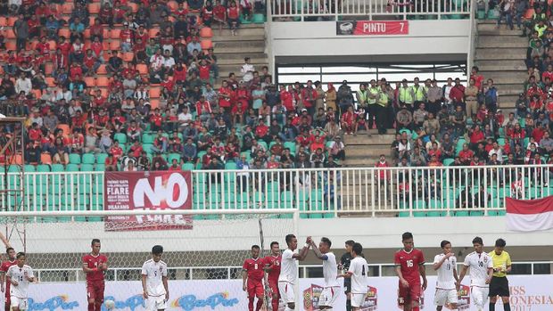 Indonesia Kalah 1-3 dari Myanmar di Laga Debut Milla