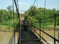 Bertaruh Nyawa di Jembatan Gantung Nambangan, Bantul