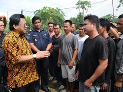 Temui Pelaku Illegal Fishing, Oso Ingatkan Tak Curi Ikan Lagi