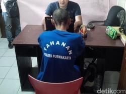 Sering Mengintip Mandi, Herman Tega Cabuli Anak Tirinya