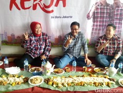 Makan Nasi Liwet, Djarot Teringat Ahok yang Sedang Sidang