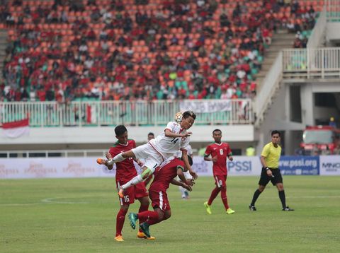 Indonesia Kalah 1-3 dari Myanmar di Laga Debut Milla