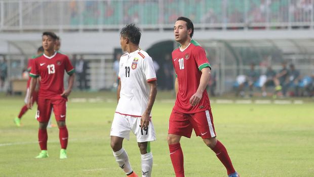 Indonesia Kalah 1-3 dari Myanmar di Laga Debut Milla