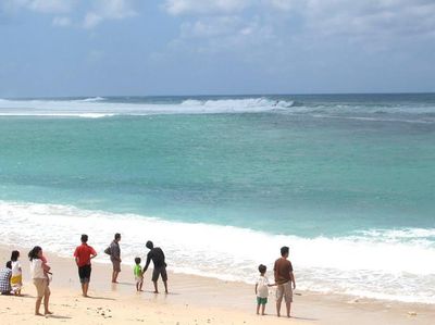 Sore-sore di Bali, ke Pandawa Saja