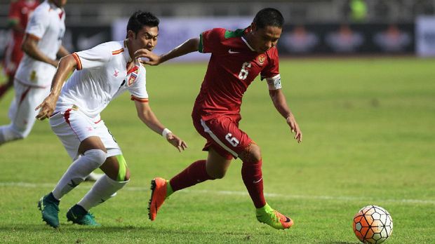 Evan Dimas mendapat perhatian khusus dari pelatih Timnas Myanmar.