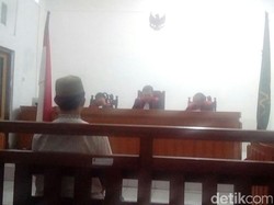 Wakapolsek Balongbendo Pemakai Sabu Divonis 2 Tahun Penjara
